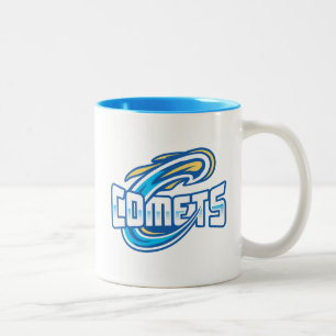 Taza Bicolor Cometas del Cottey College