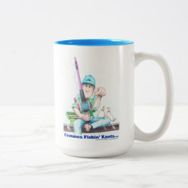 Taza Bicolor Common Fishin Knots - casting difficulties