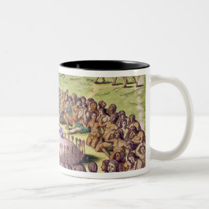 Taza Bicolor Cómo entierran al jefe, de 'breve