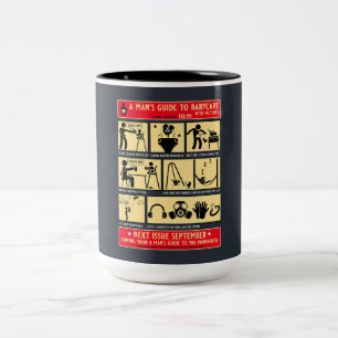 Taza Bicolor Cómo ser un guía de papá