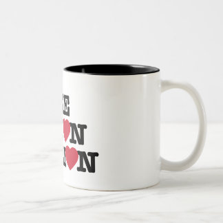 Taza Bicolor Como un león en Zion Mug