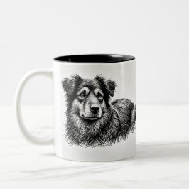 Taza Bicolor Compañero fiel Mug