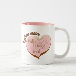 Taza Bicolor Compañeros de café