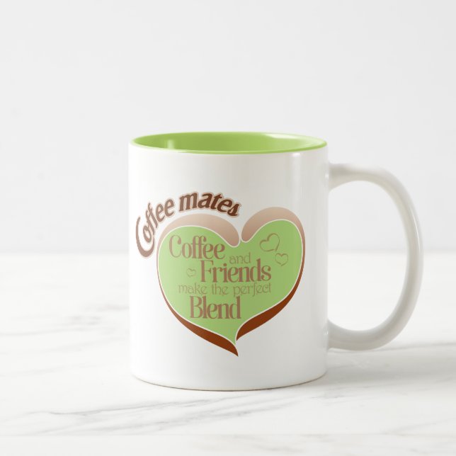 Taza Bicolor Compañeros de café (Derecha)