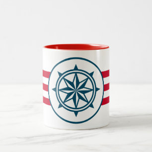 Taza Bicolor Compass