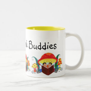 Taza Bicolor ¡Compinches del libro de Bestest nunca!