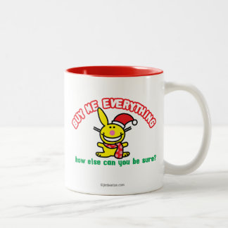 Taza Bicolor Cómpreme todo