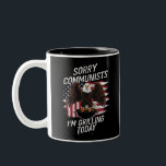 Taza Bicolor Comunistas que lamento lo gracioso que estoy asomb<br><div class="desc">Comunistas que lamento lo gracioso que estoy asombrando hoy</div>