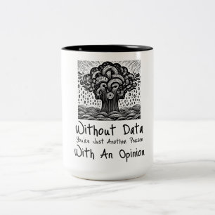 Taza Bicolor Con datos salientes