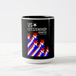 Taza Bicolor Conceden ciudadanía estadounidense