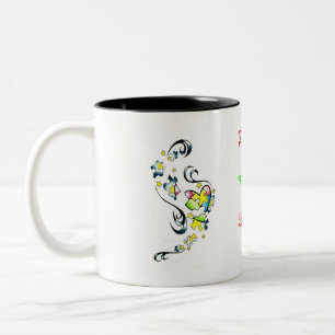 Taza Bicolor Conciencia del autismo