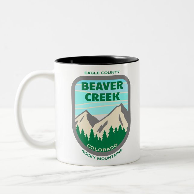 Taza Bicolor Condado de Beaver Creek Eagle (Izquierda)