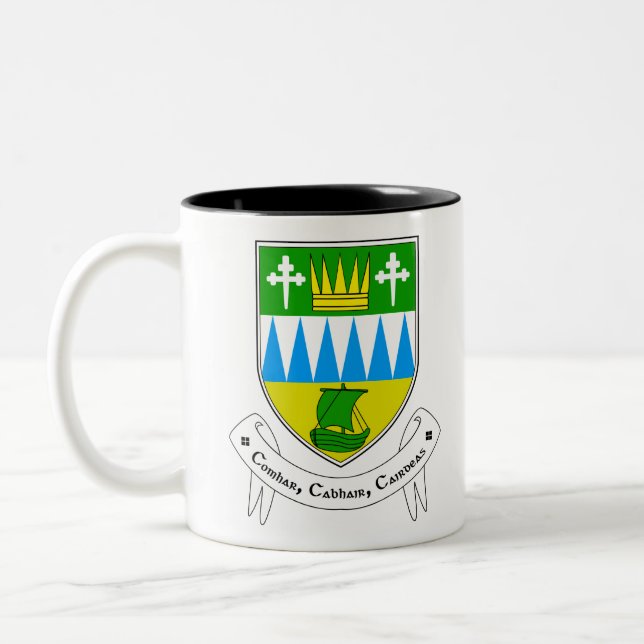 Taza Bicolor Condado de Kerry Ireland (Izquierda)