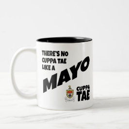 Taza Bicolor Condado de Mayo Ireland Dos Tone Coffee Mug