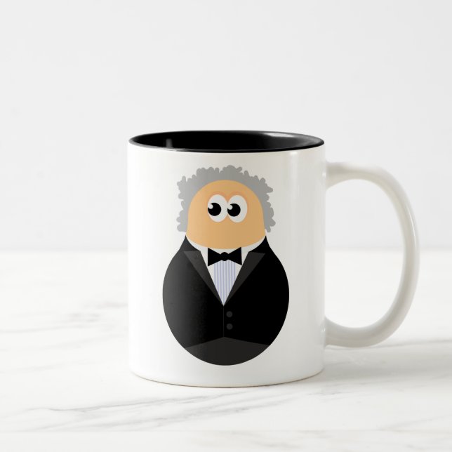 Taza Bicolor Conductor divertido (Derecha)