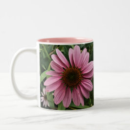 Taza Bicolor Coneflower púrpura