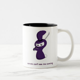 Taza Bicolor Conejito de Ninja
