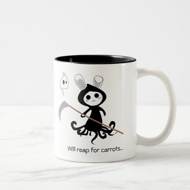 Taza Bicolor Conejito severo (Derecha)