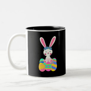 Taza Bicolor Conejo de Pascua
