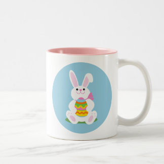 Taza Bicolor Conejo de Pascua