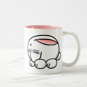 Taza Bicolor Conejo del dibujo animado