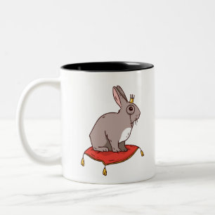Taza Bicolor Conejo Noble