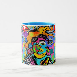 Taza Bicolor Confesiones verdaderas