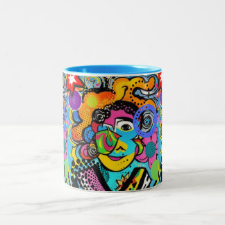 Taza Bicolor Confesiones verdaderas