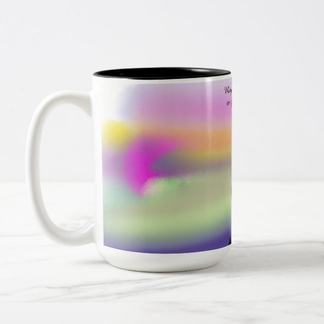 Taza Bicolor confianza en jesus  (Izquierda)