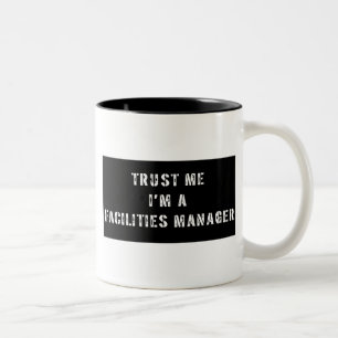 Taza Bicolor Confíe en que yo es encargado de las instalacione