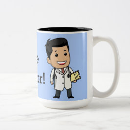 Taza Bicolor Confíeme en doc.