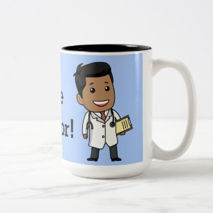 Taza Bicolor Confíeme en doc.