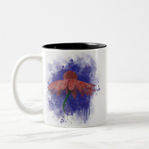 Taza Bicolor Conflor de color de agua