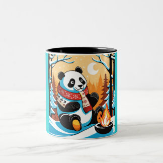 Taza Bicolor Confort cómodo Panda Mug