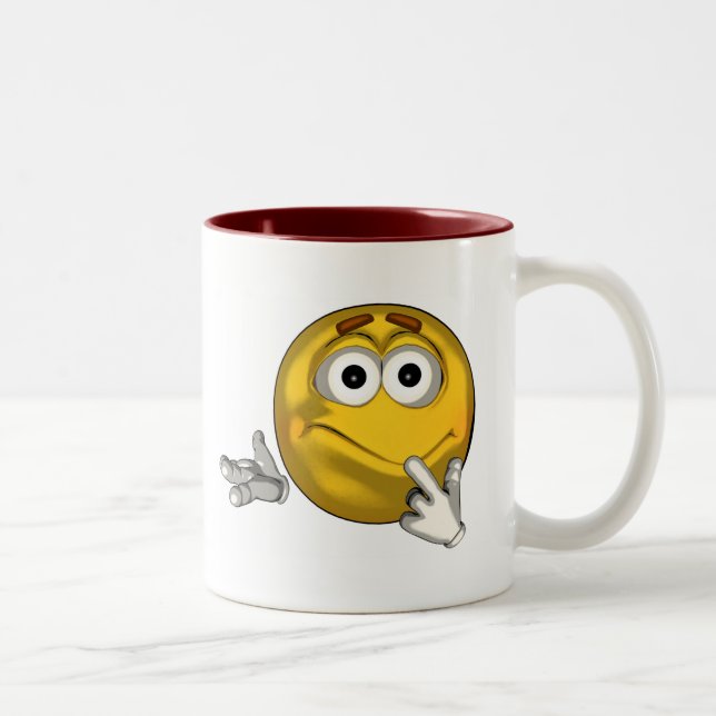 Taza Bicolor Confuso - Toon (Derecha)