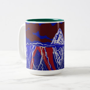 Taza Bicolor Congelado en secuencia