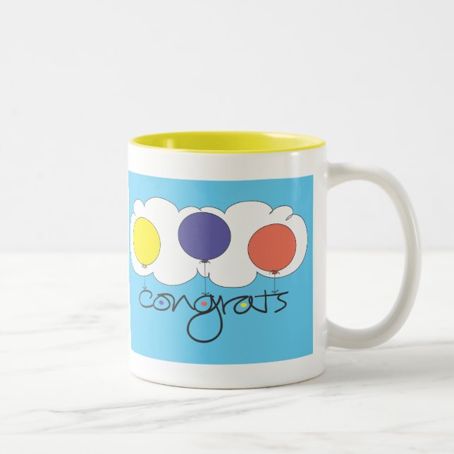 Taza Bicolor Congrats (Derecha)