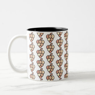 Taza Bicolor cono de pino