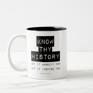Taza Bicolor Conocer tu historia