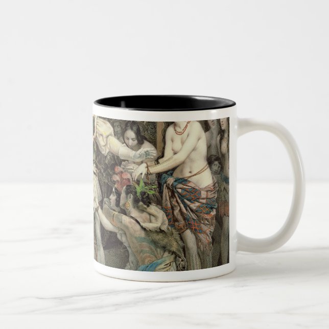 Taza Bicolor Conquista de México (Derecha)