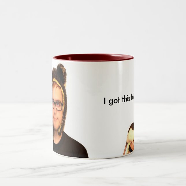 Taza Bicolor Conseguí esto para usted (Centro)