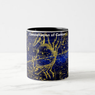 Taza Bicolor Constelación de cáncer