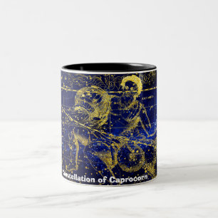 Taza Bicolor Constelación de Capricornio