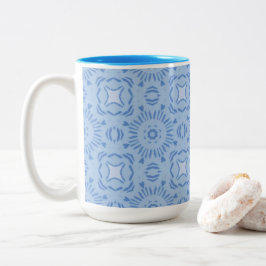 Taza Bicolor Constelación de líneas horizontales