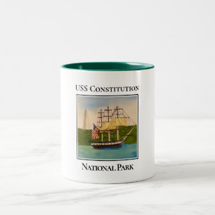 Taza Bicolor Constitución de los Estados Unidos, Parque Históri