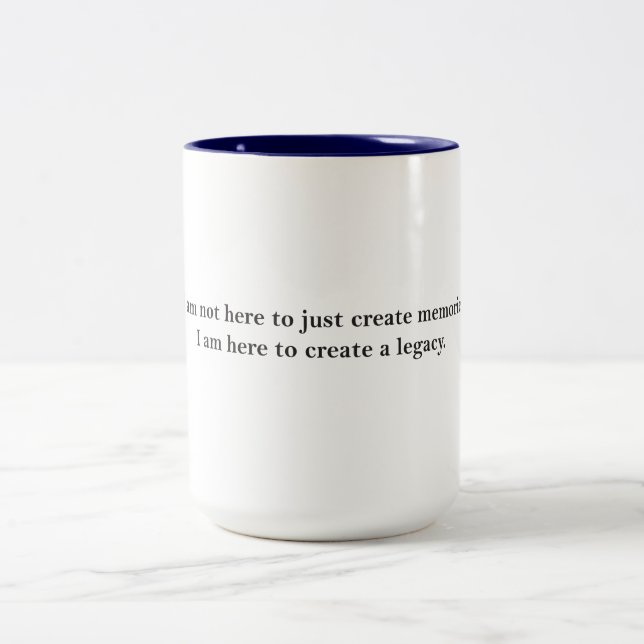 Taza Bicolor Construcción de una herencia (Centro)