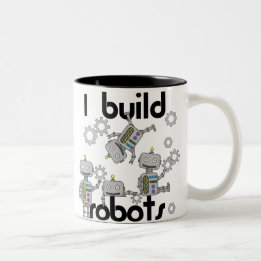 Taza Bicolor Construyo los robots