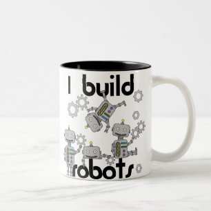 Taza Bicolor Construyo los robots