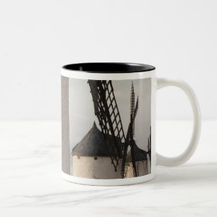 Taza Bicolor Consuegra, antiguos molinos de viento de La Mancha