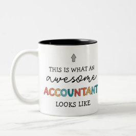 Taza Bicolor Contador Funny Awesome Accountability CPA